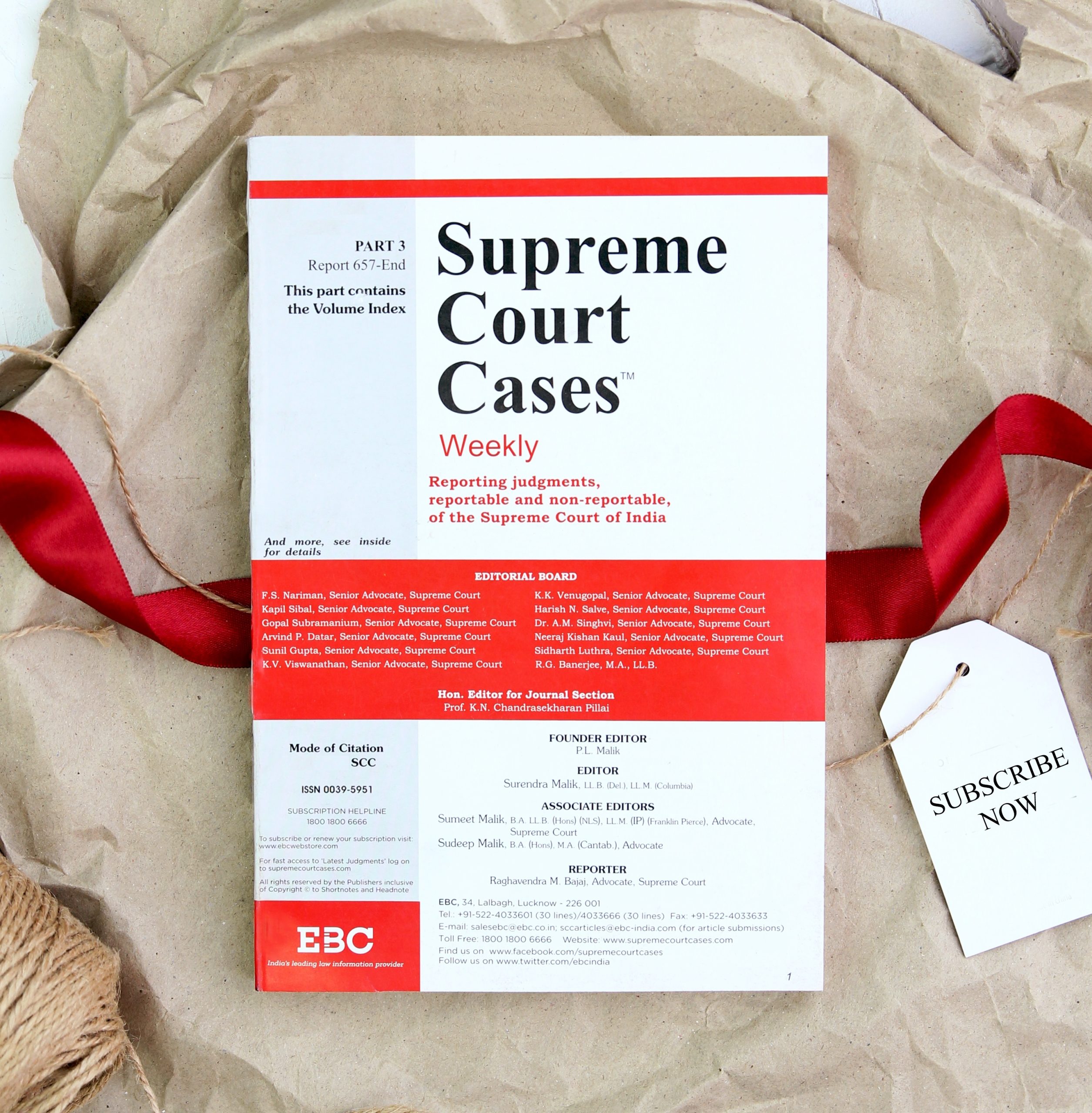 Supreme Court Cases™ Weekly Annual Subscription 2024 EBC